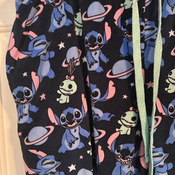 Disney Stitch Fleece Pj pants size XL - Picture 3 of 5